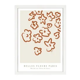 FLEURS PRINT RUST
