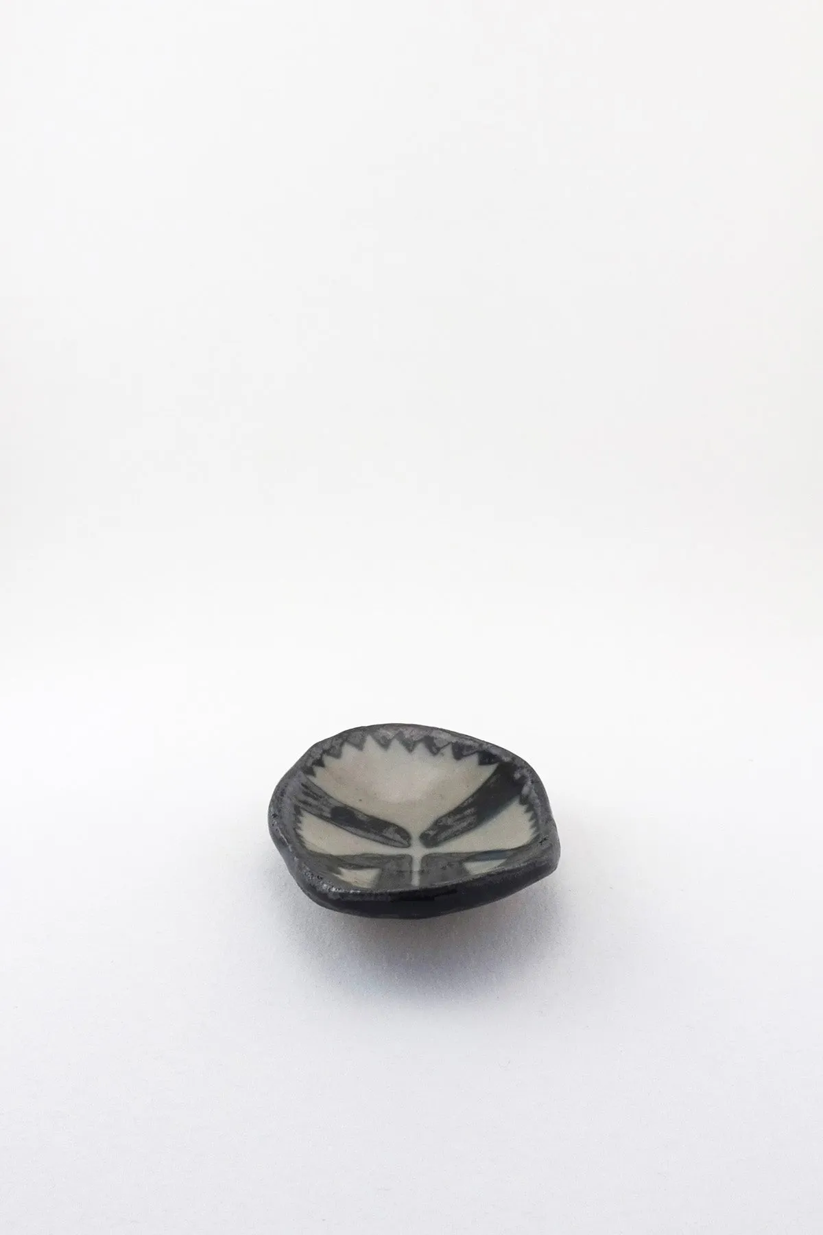Floral Dish, Painted - Extra Small