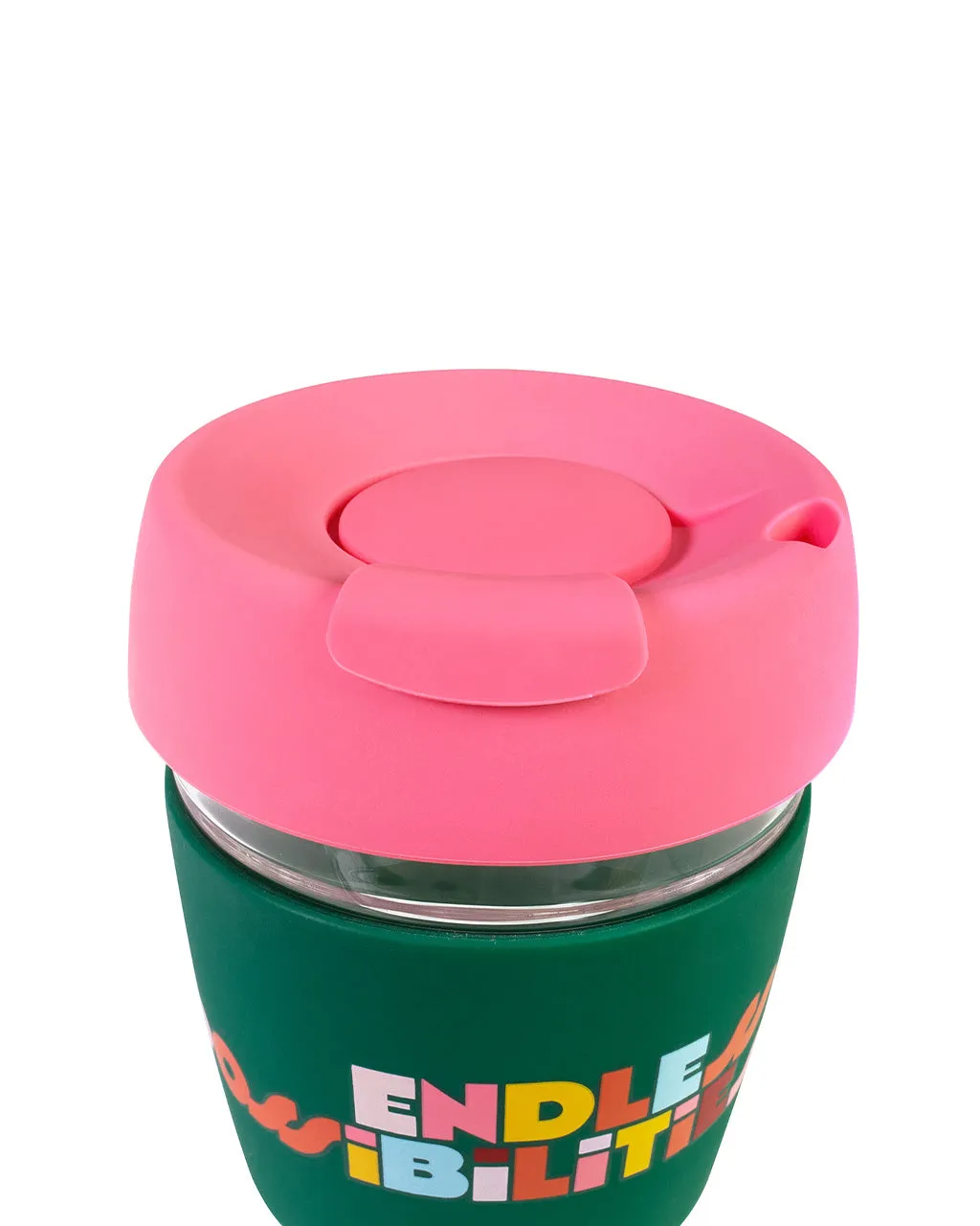 Glass Travel Coffee Mug {multiple styles}
