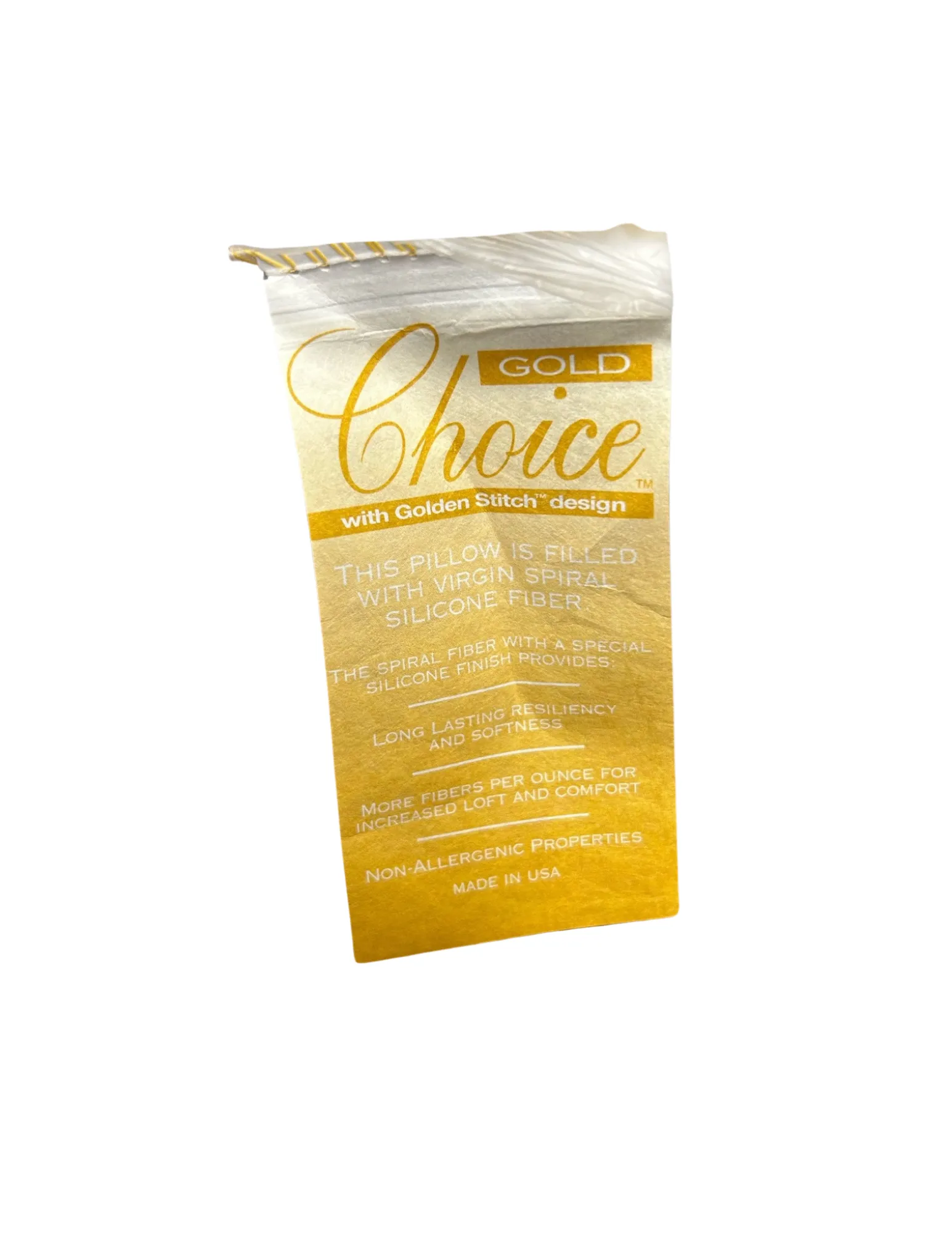 Gold Choice Polyester Pillow Featured in Some Embassy Suites | Extra Loft