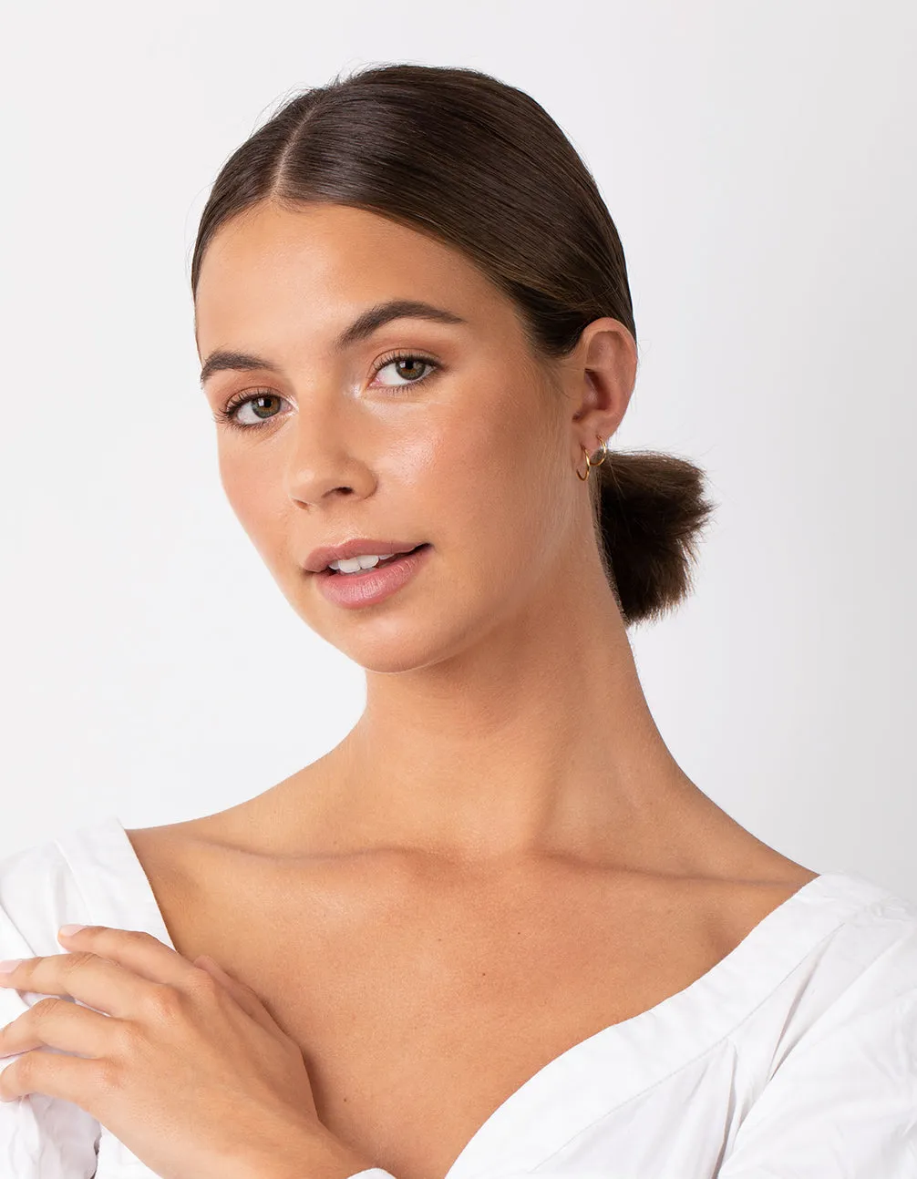 Gold Plated Sterling Silver Classic Hoop Earring Pack