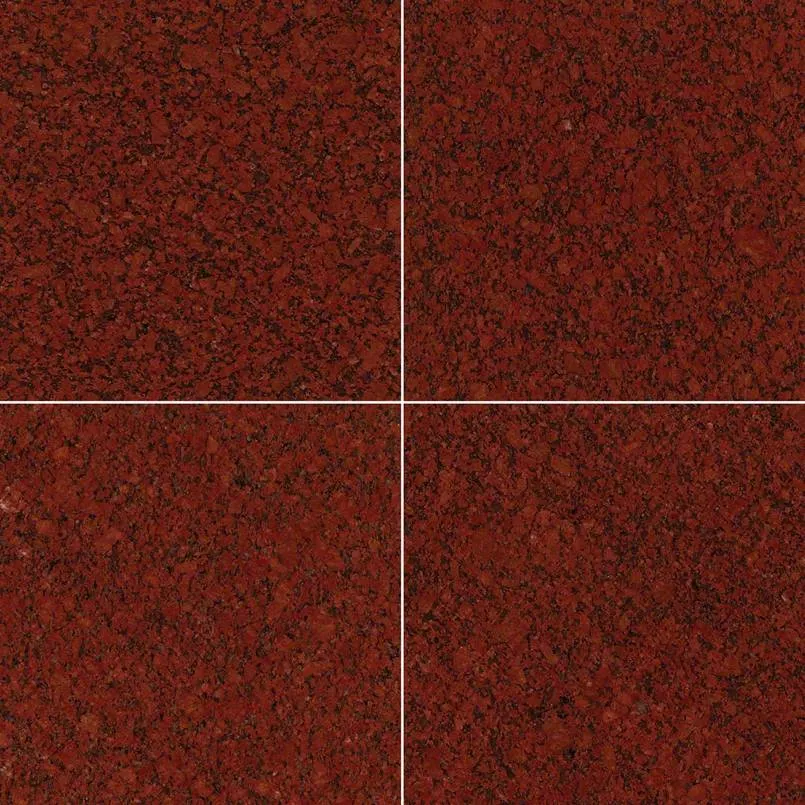 Granite Tile Collection New Imperial Red - 12"x12"