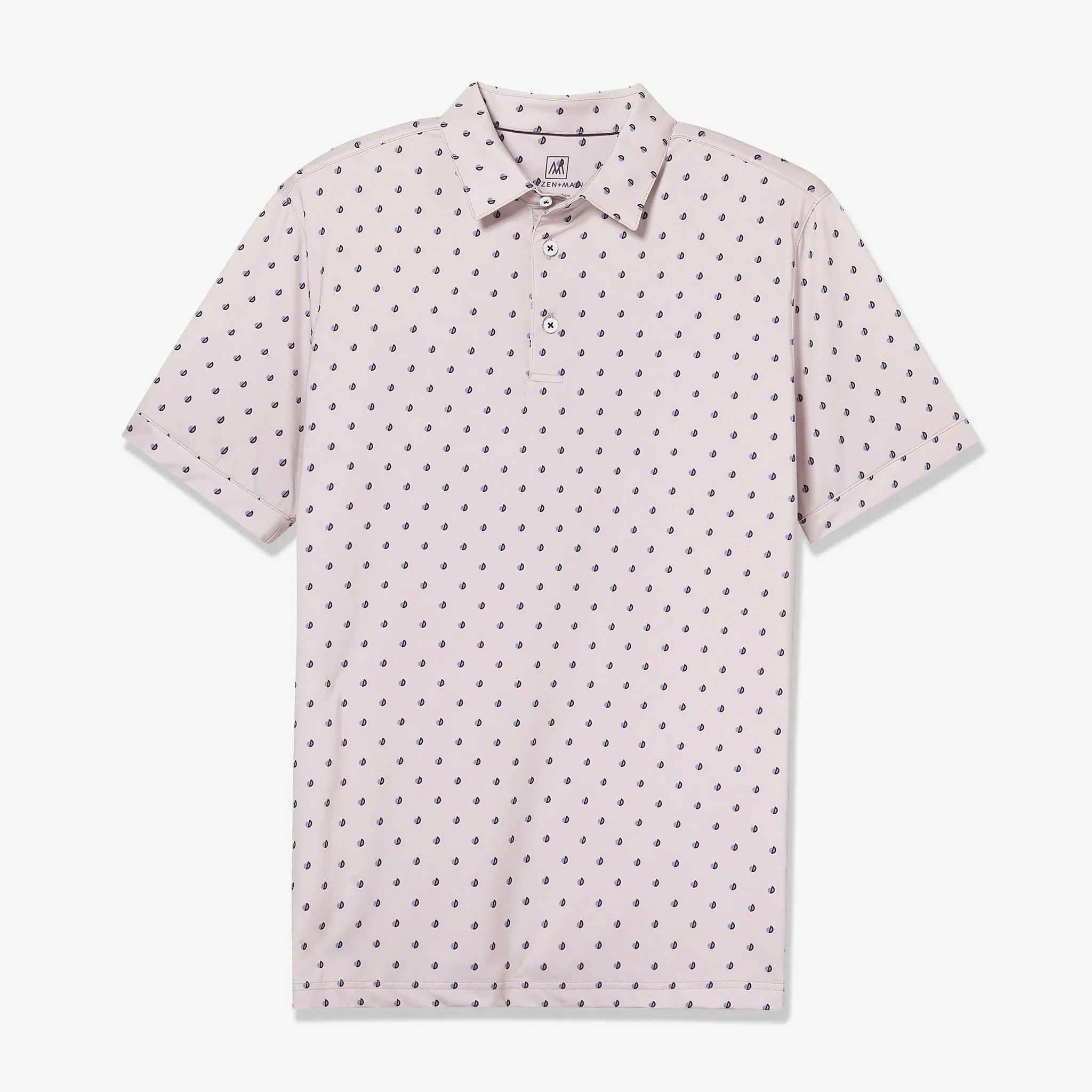 Gray Boat Geo Print