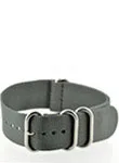 Gray ZULUZ Extreme Nylon Strap 22mm