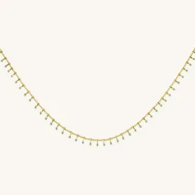 Green Drip Necklace
