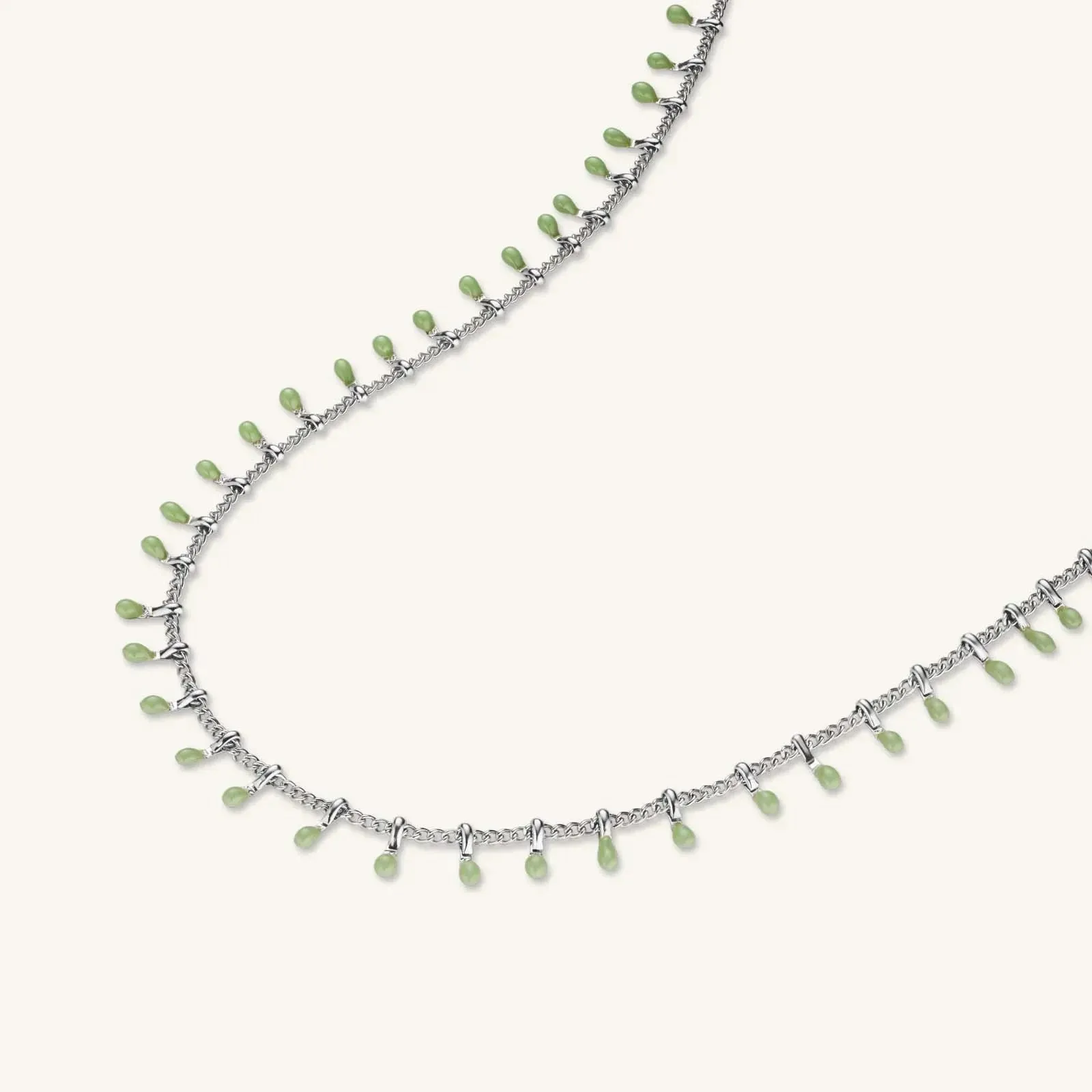 Green Drip Necklace