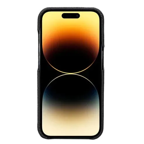 Hartford iPhone 14 PRO Finger Loop Case, Pebble Black