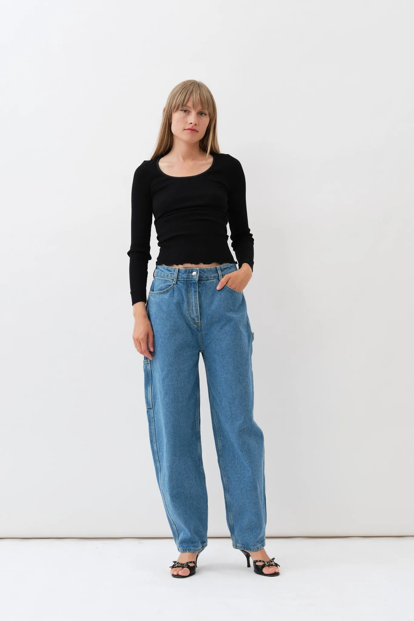Helle Jeans — Medium Indigo