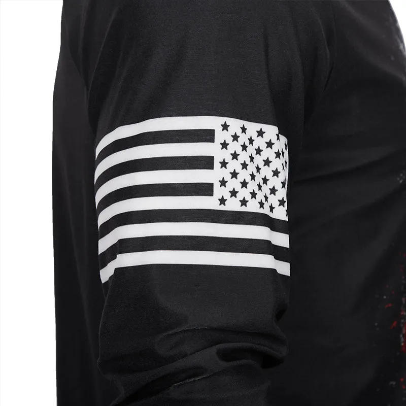 HELMET PRINTED LONG SLEEVE