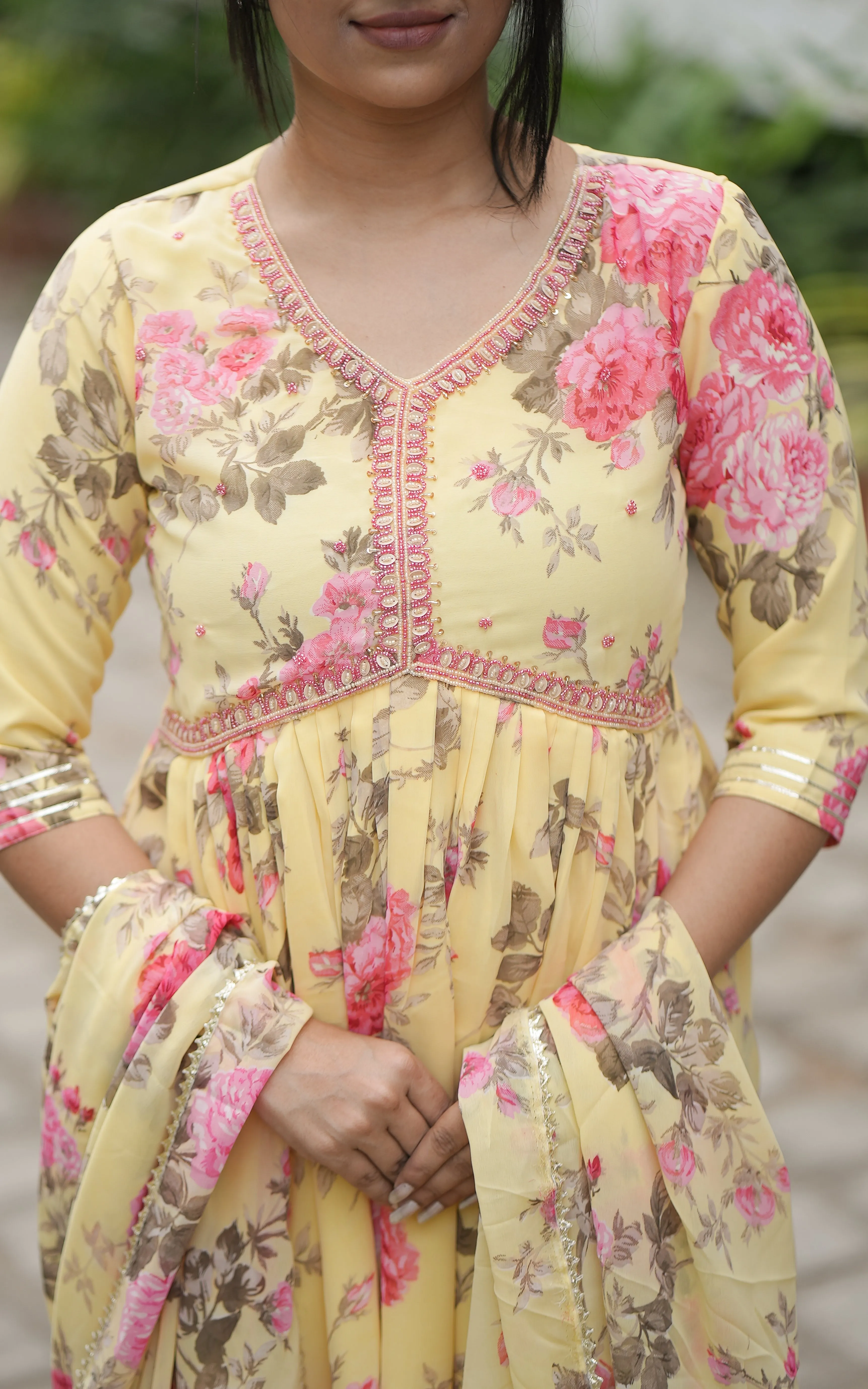 Hema C (Kurti Dupatta)