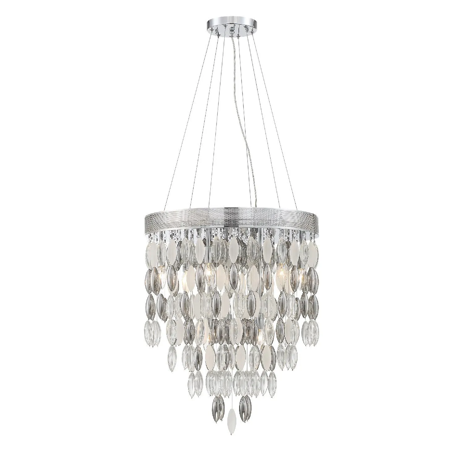 Hudson 9 Light Polished Chrome Chandelier