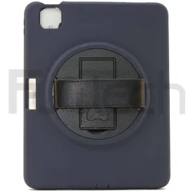 iPad Air case 4 10.9 inch/ Pro 11/ 2020/ 2018, Hard Shockproof Case Color Blue