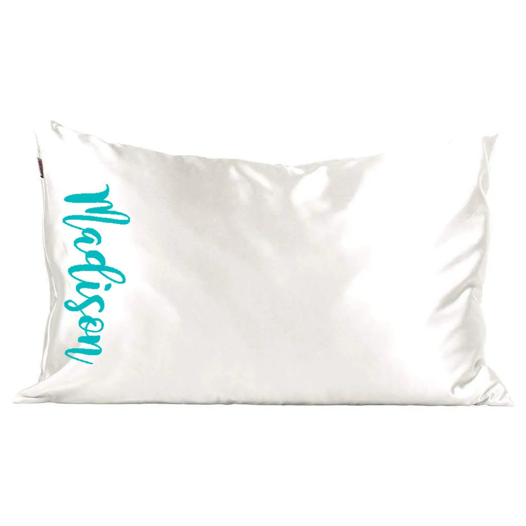 Ivory Satin Pillowcase