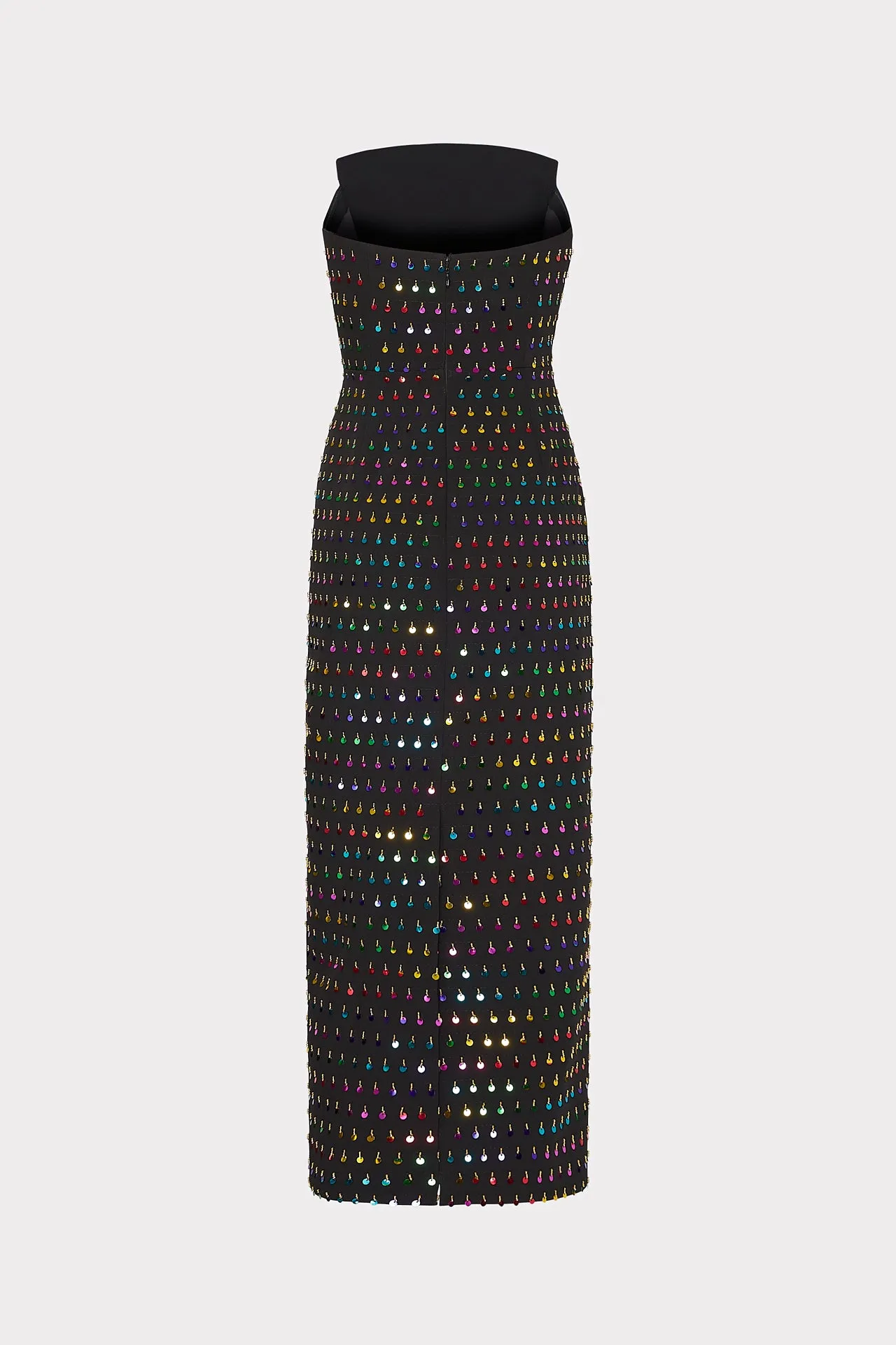 Izabela Beaded Sequin Column Dress