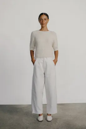 Jardin Pant, Tencel Bull Denim, Putty