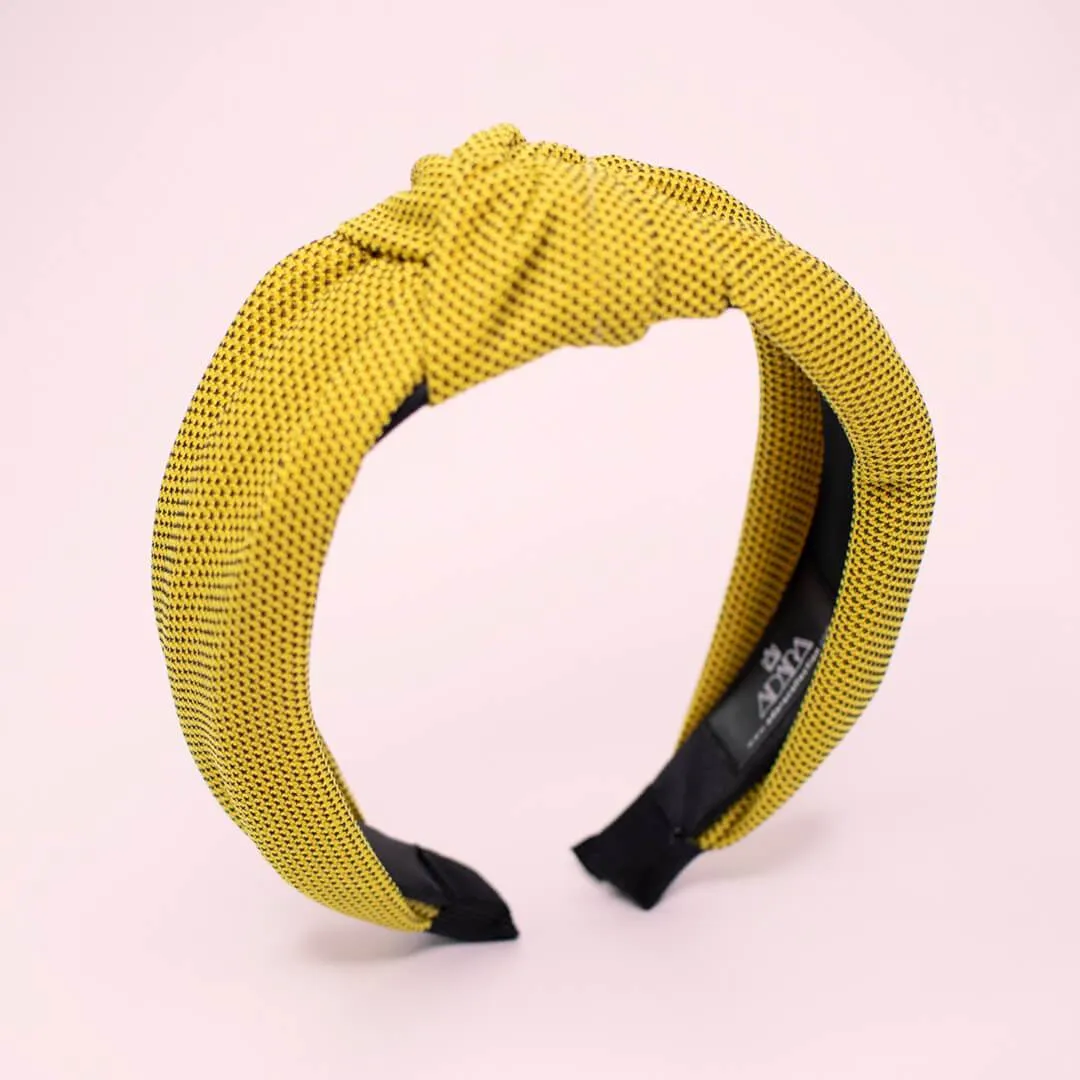 Knotted Fabric Color Womens Headbands | Nova Model