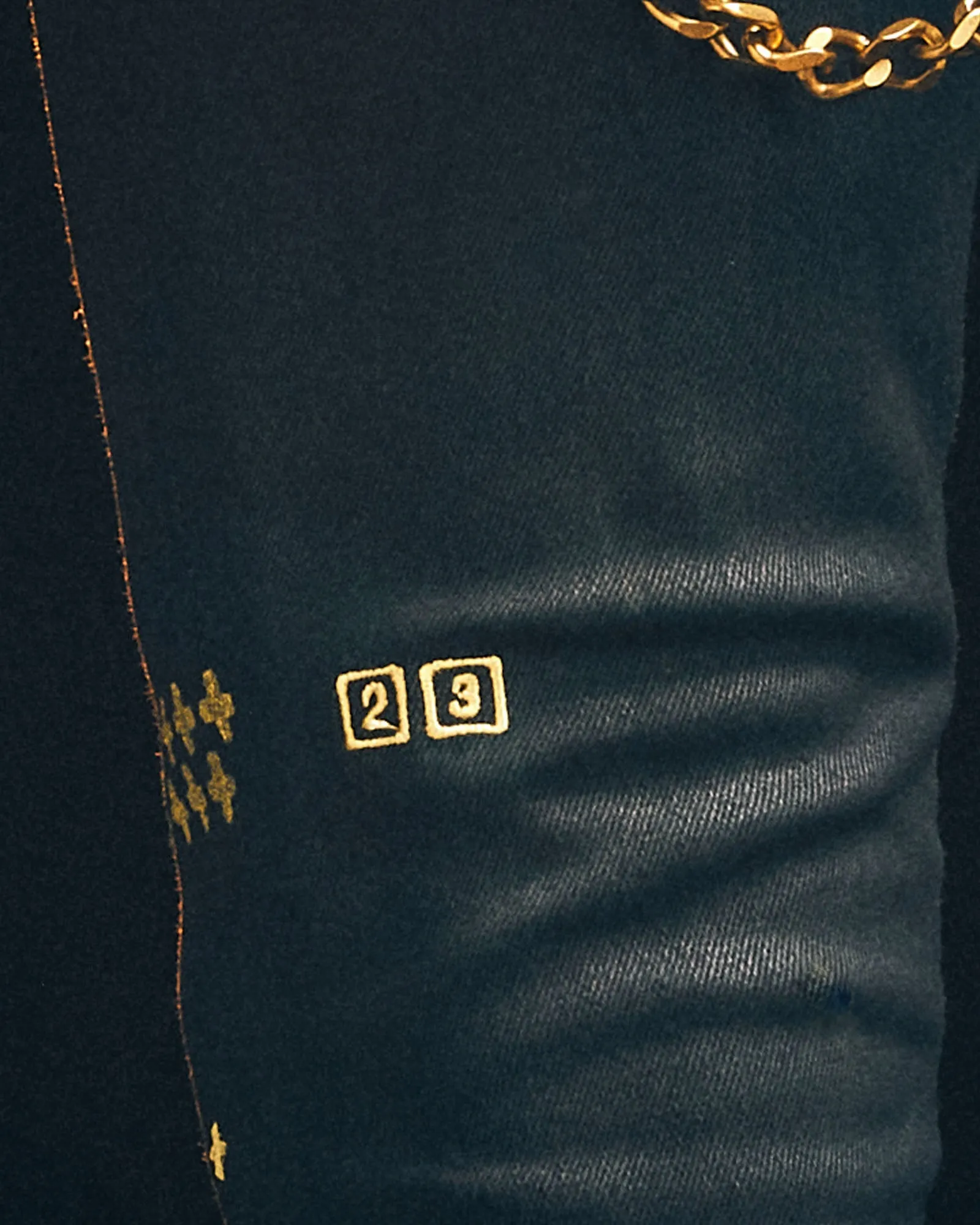 Optimized Title: KSUBI 23 Van Winkle Slim-Fit Jeans in Jet Black Wax Finish