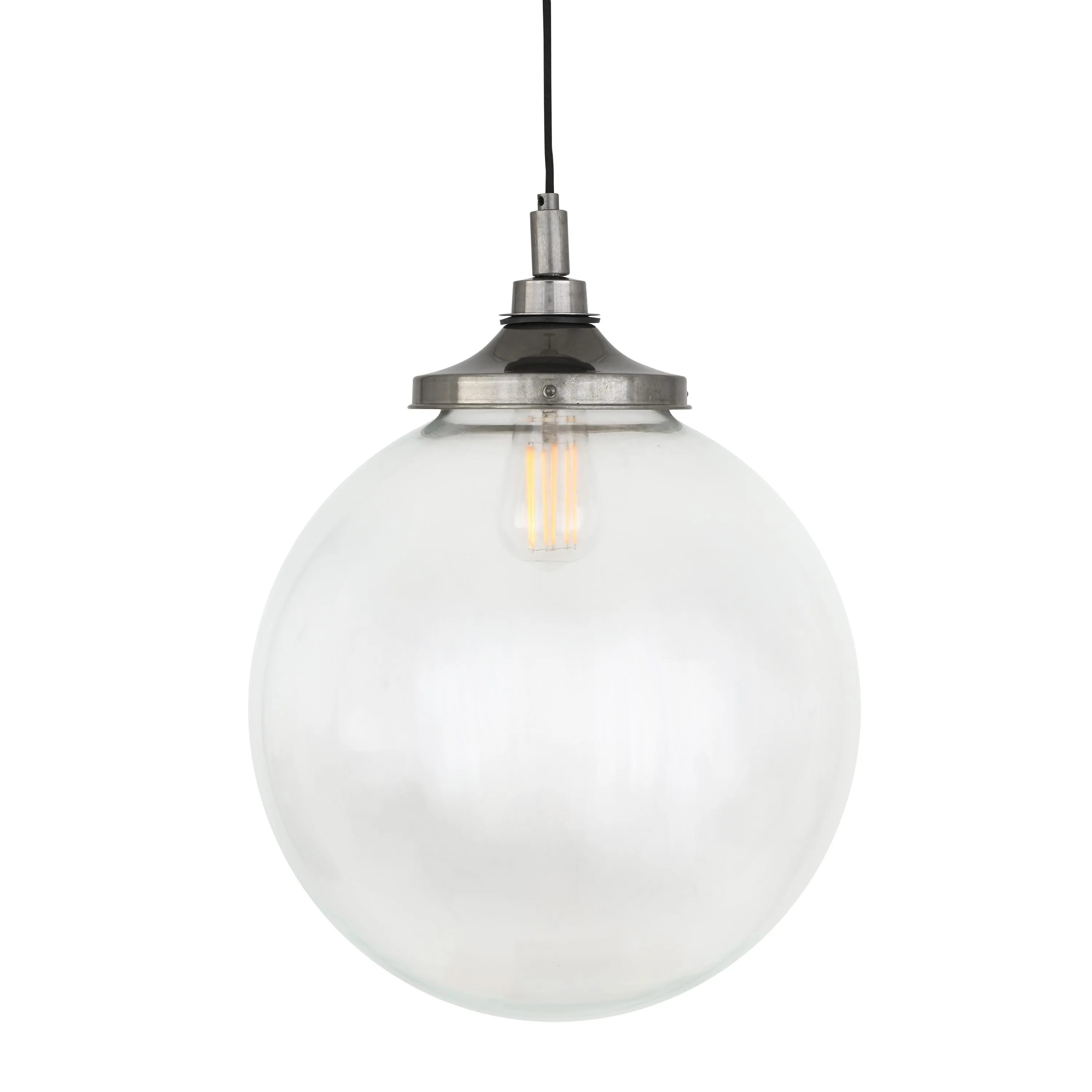 Laguna Clear Globe Pendant Light