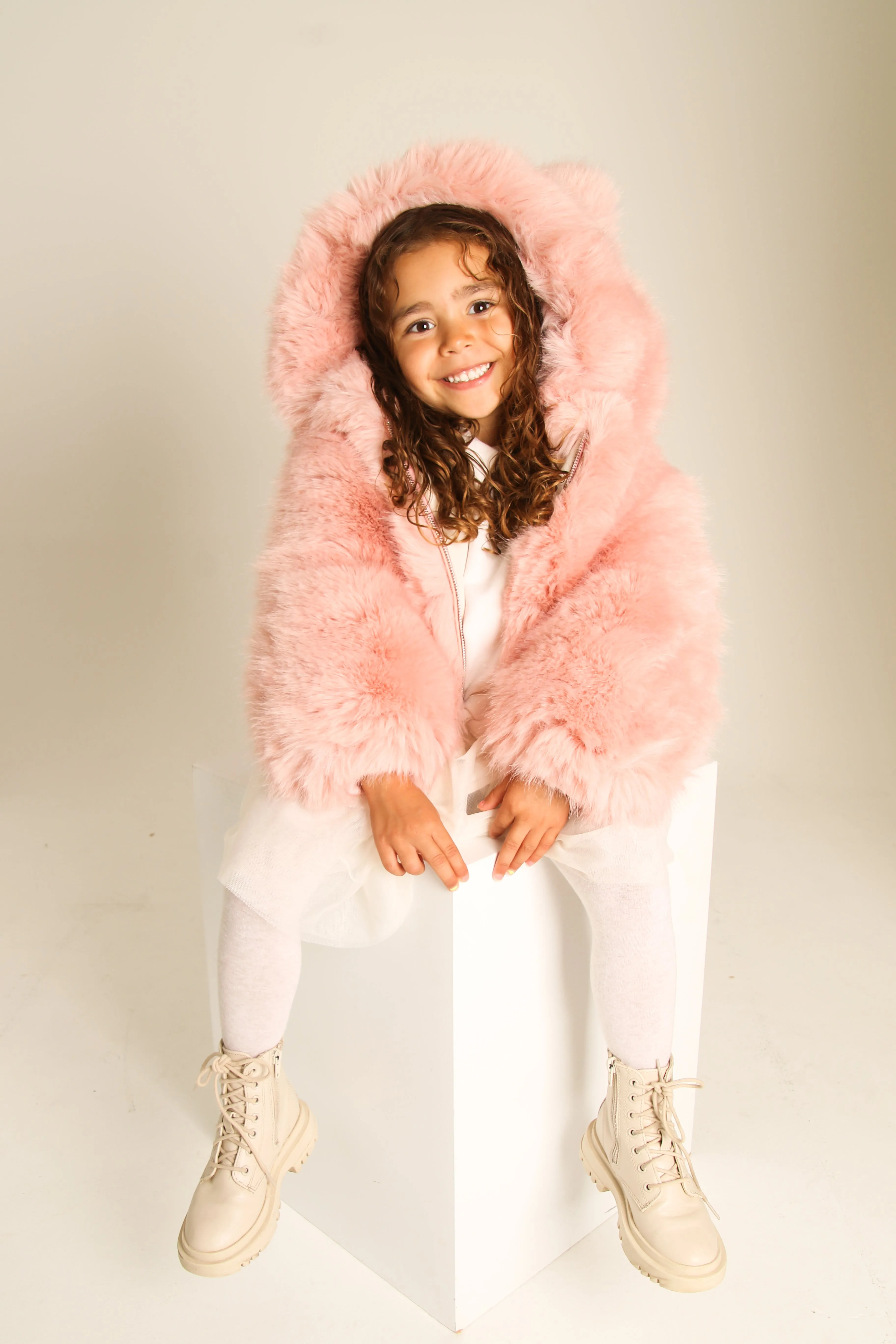Luxury Faux Fur Bear Bomber
