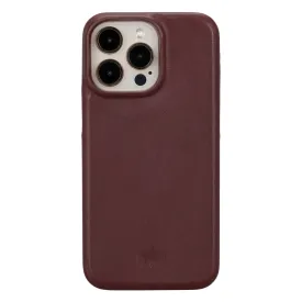 Mason iPhone 15 Pro Max Case, Soft Bordeaux