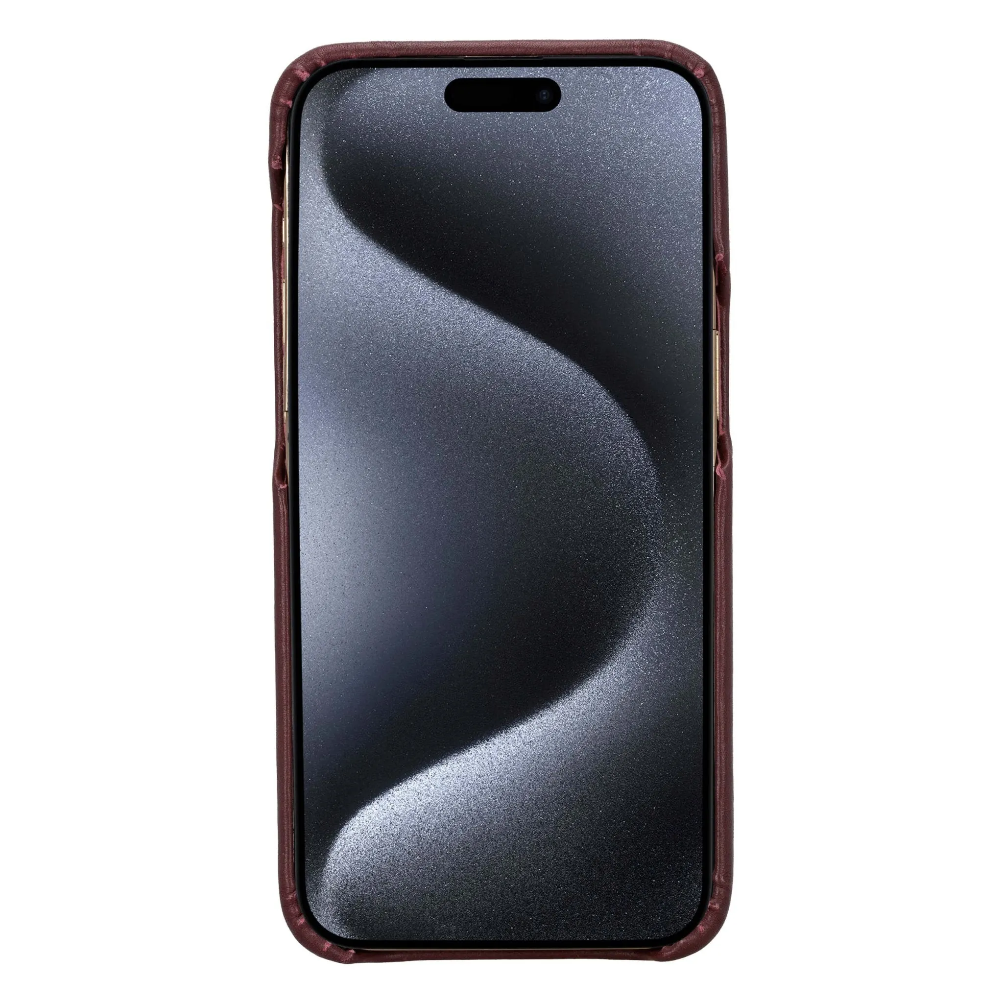 Mason iPhone 15 Pro Max Case, Soft Bordeaux