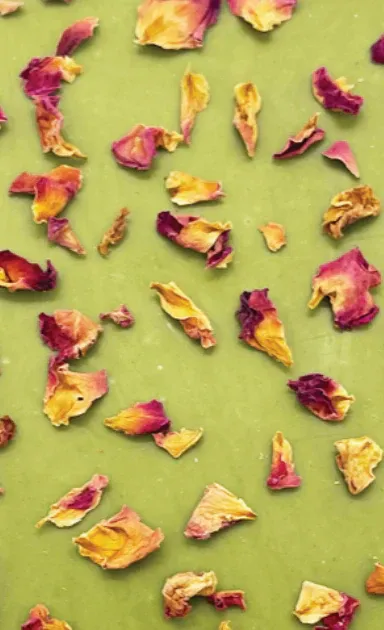 Matcha Rose Bar by the Quiet Botanist