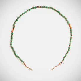 Mauli Beads Ghana Green 37cm