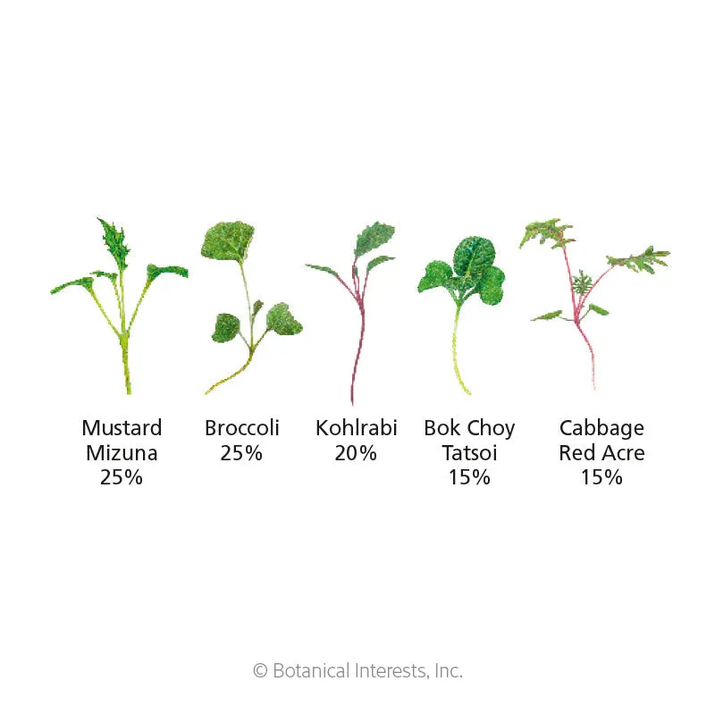 Mellow Blend Microgreens Seeds