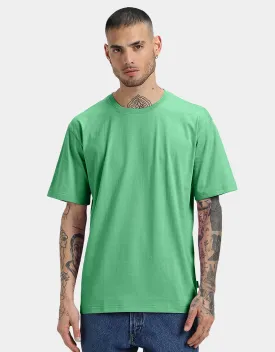 Men's Mint Solid Oversized T-shirt