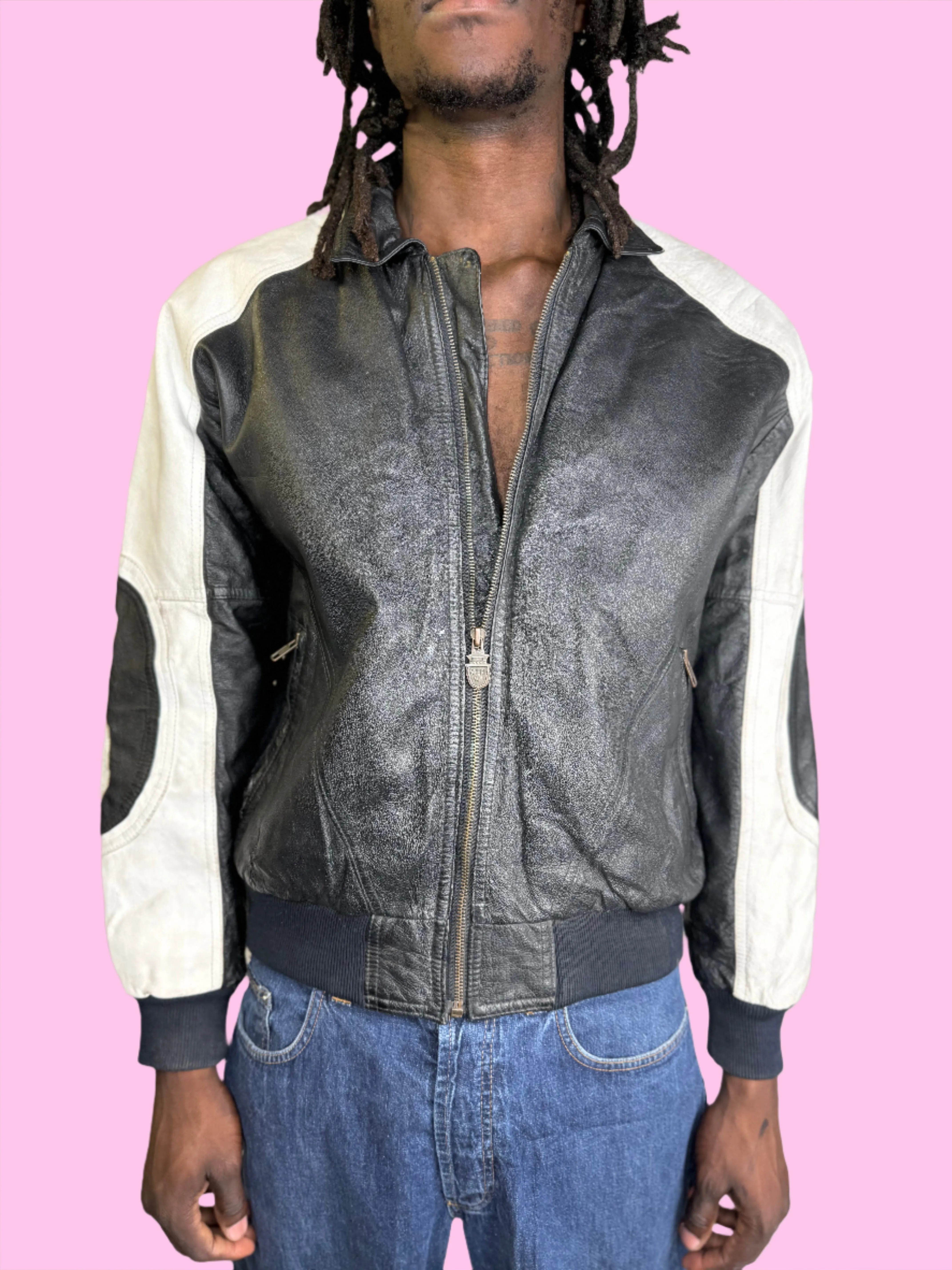 Michael Hoban, 8 Ball Leather Jacket 1990s