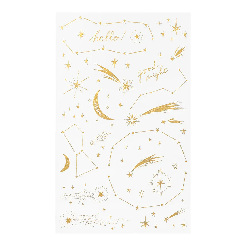 Midori Gold Foil Transfer Stickers {multiple styles}