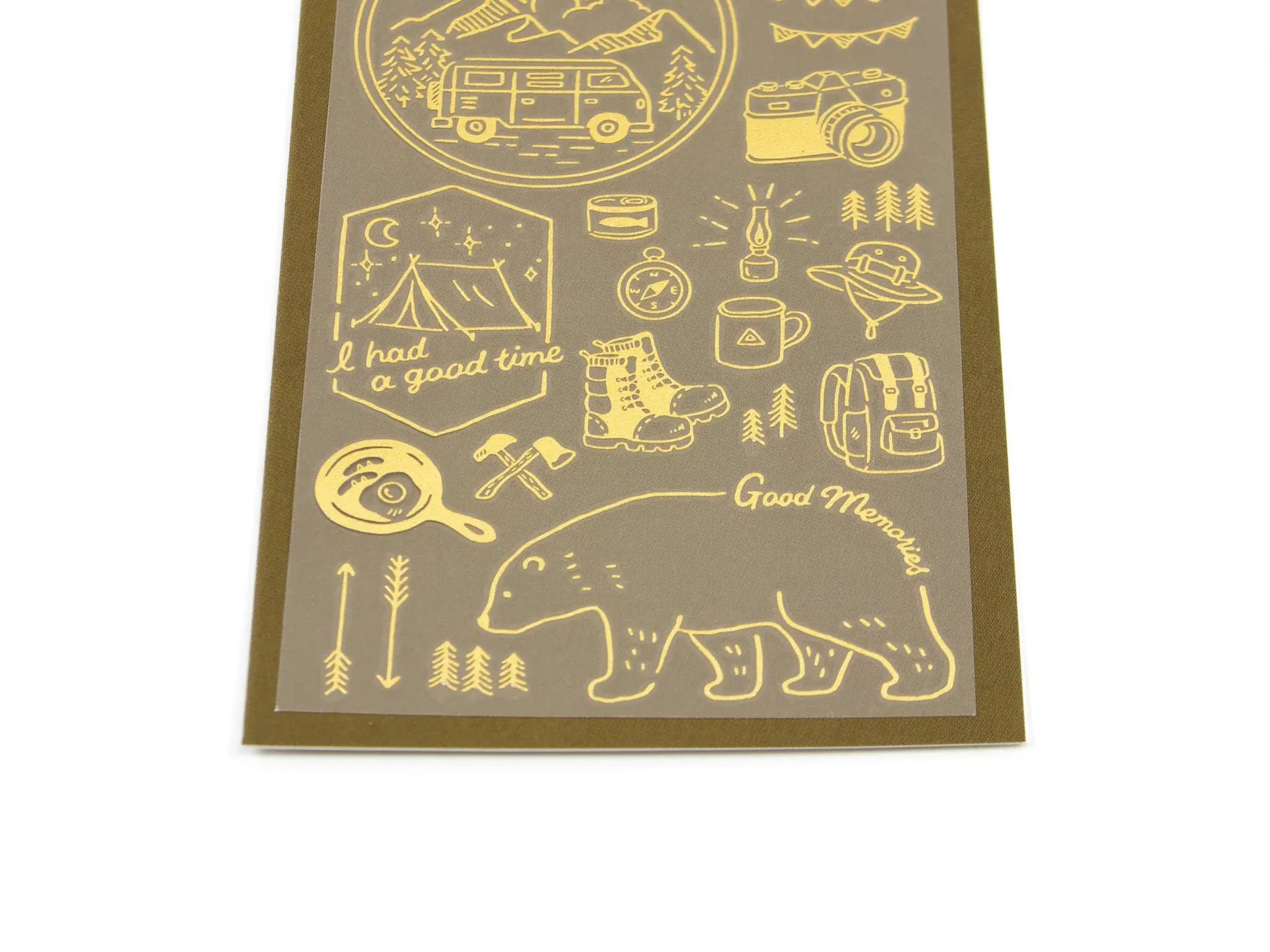 Midori Gold Foil Transfer Stickers {multiple styles}
