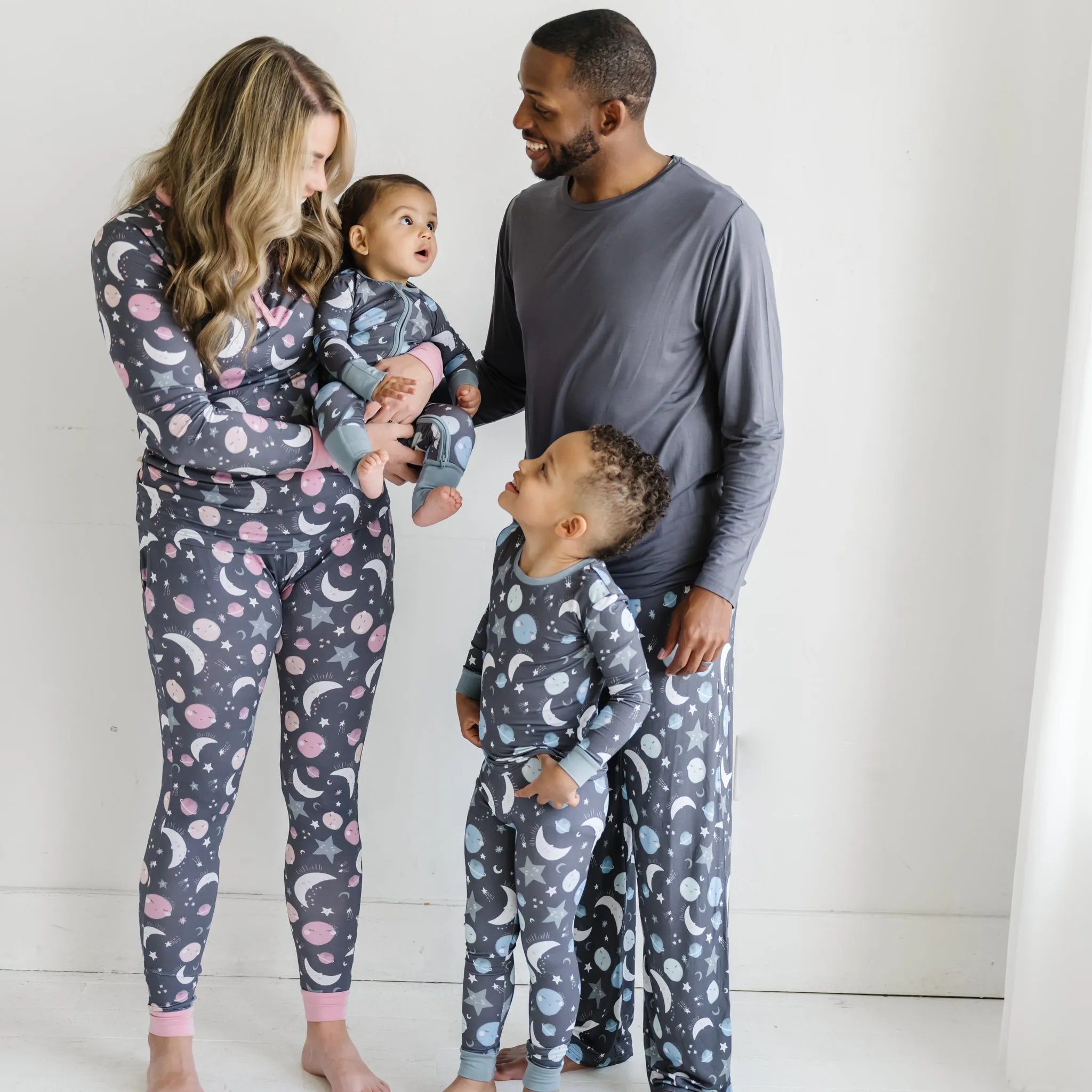 Moon Gray Men's Pajama Top