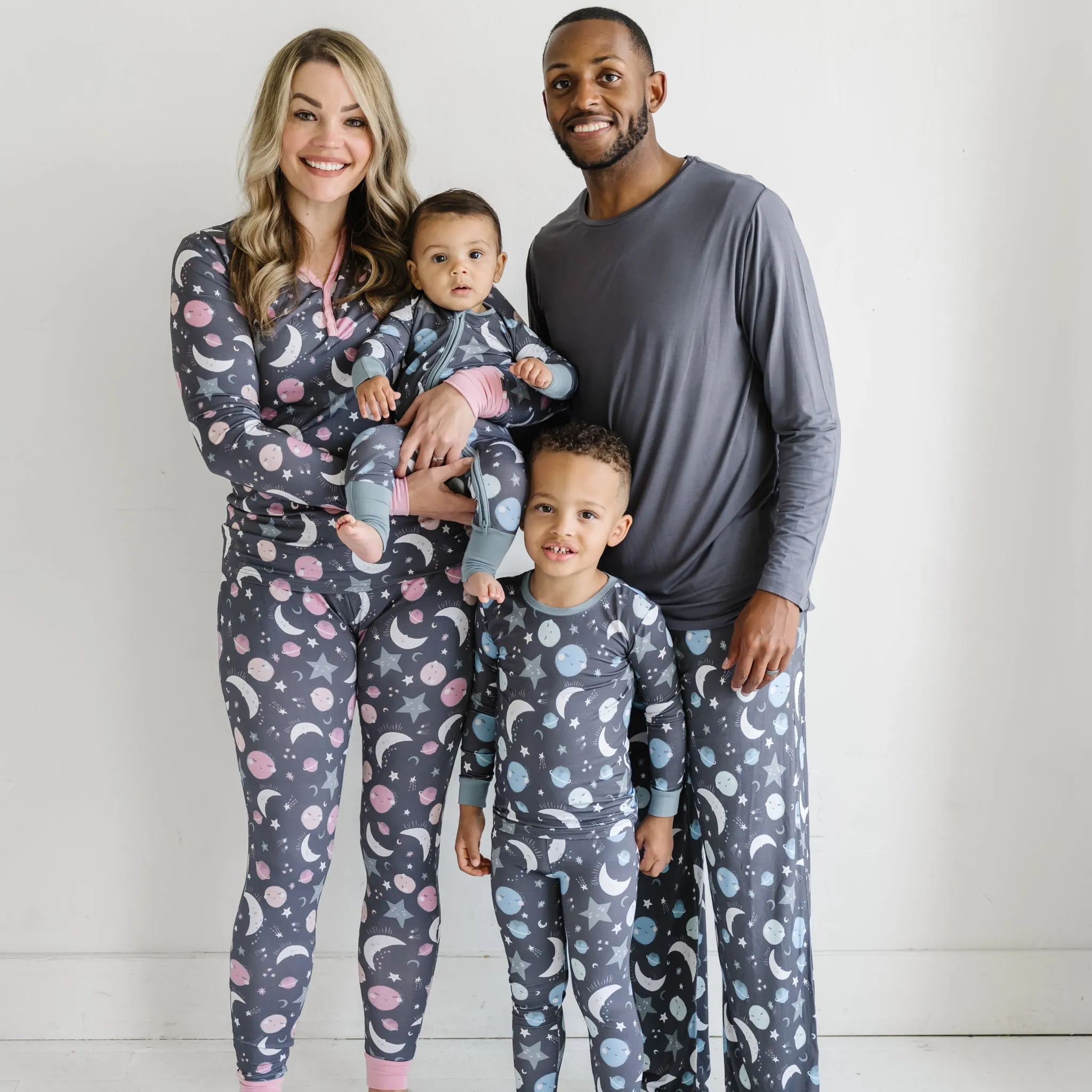 Moon Gray Men's Pajama Top