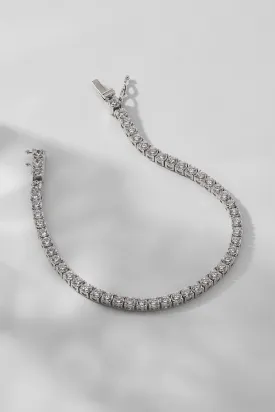 PERFECT TENNIS 3MM CZ 6.5" BRACELET