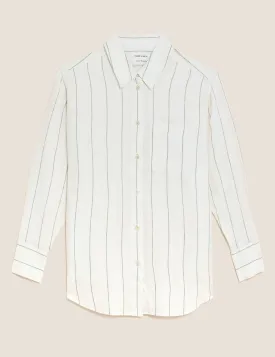 Pure Linen Oversized Shirt