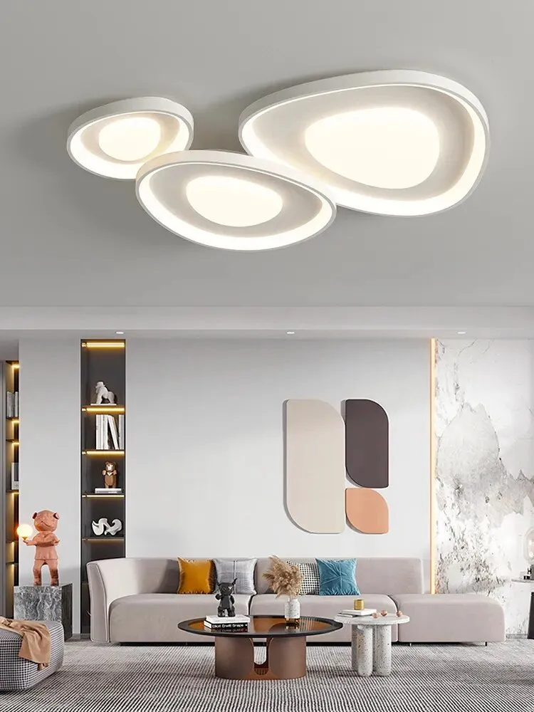 QIYI Sorie Nordic White LED Ceiling Chandelier
