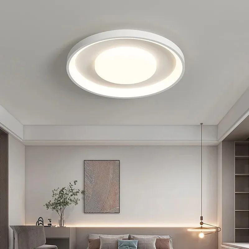 QIYI Sorie Nordic White LED Ceiling Chandelier