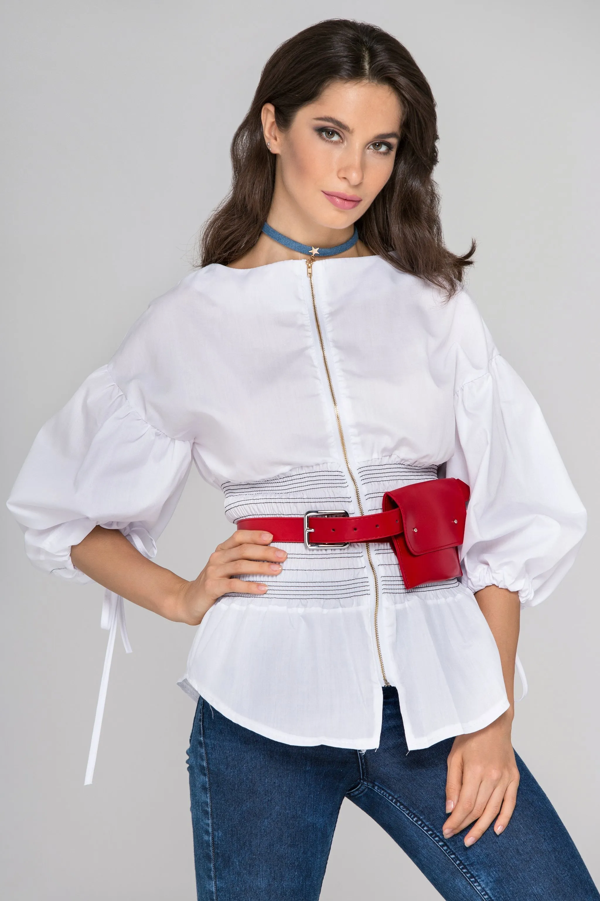 Red Mini Belt Bag