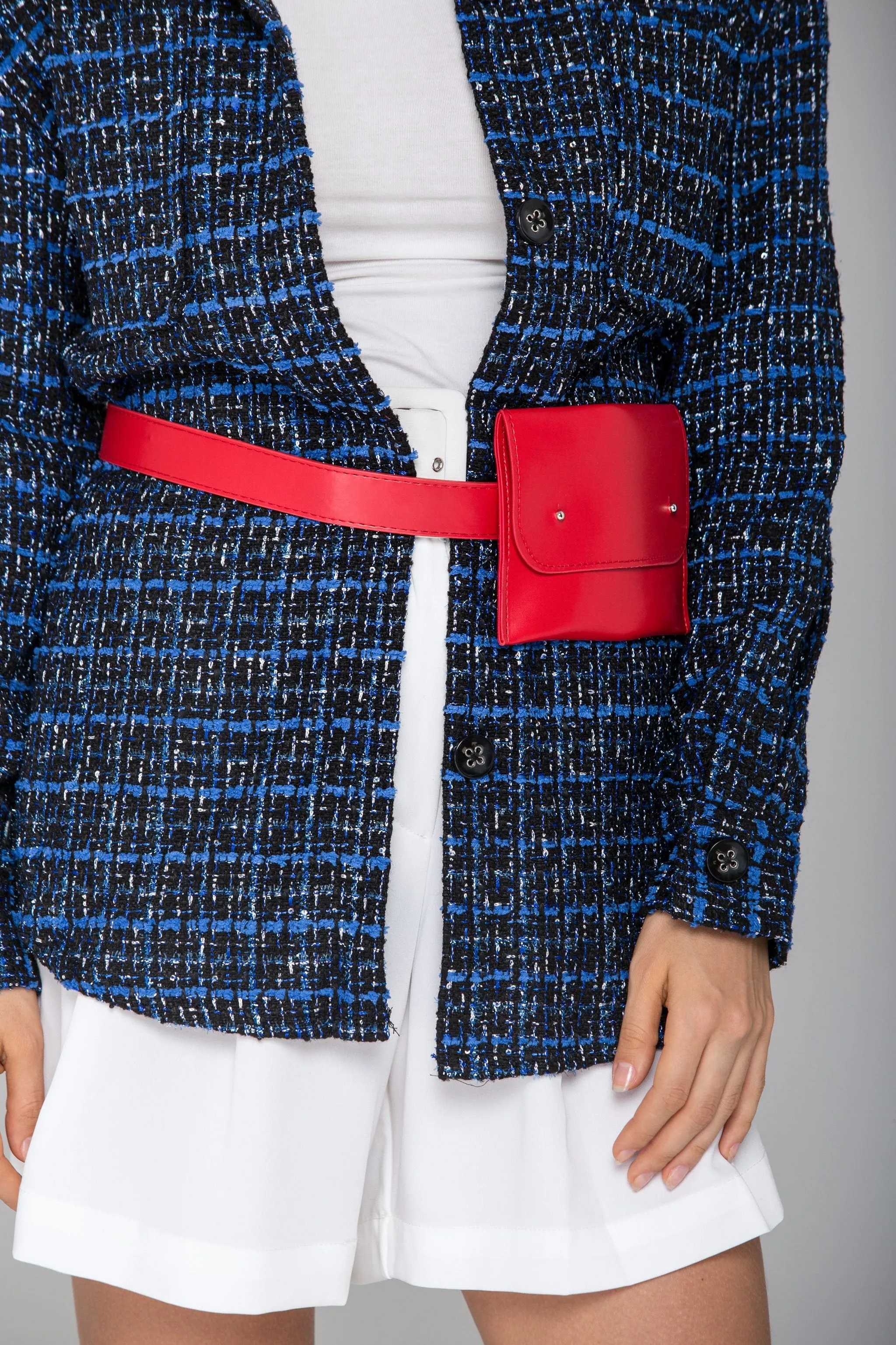 Red Mini Belt Bag