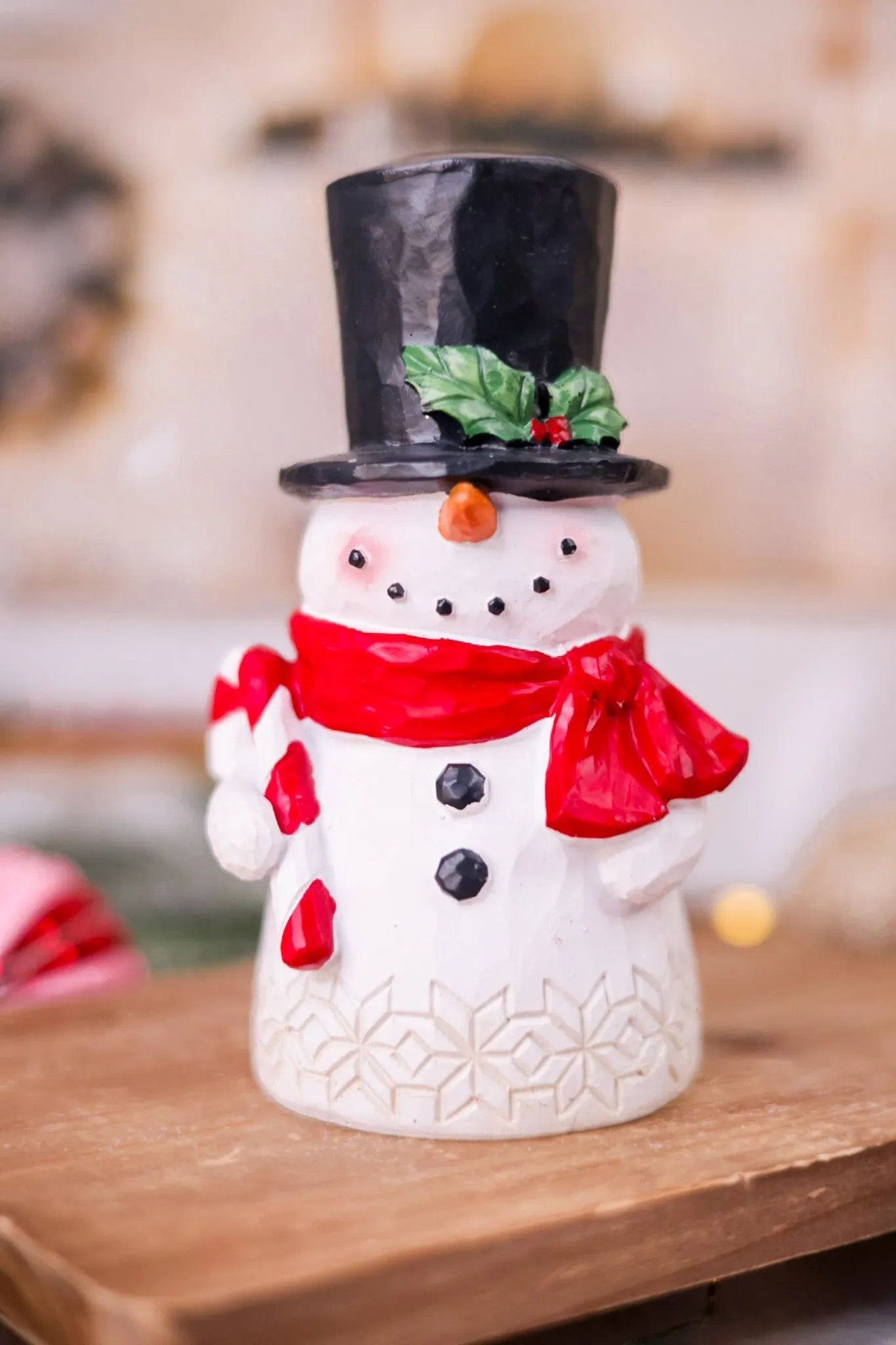 Resin Snowman Figurines (2 Styles) FINAL SALE