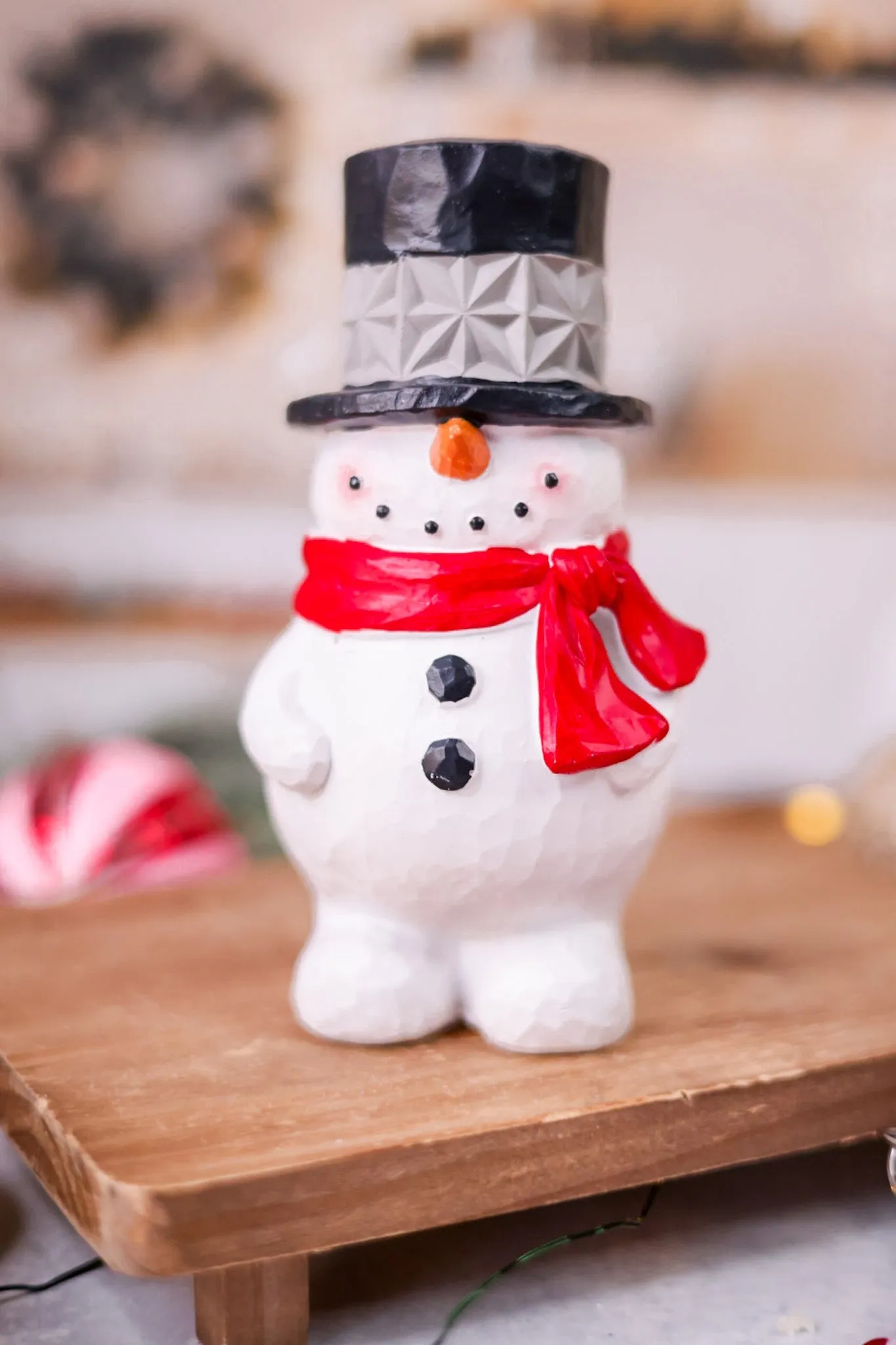Resin Snowman Figurines (2 Styles) FINAL SALE