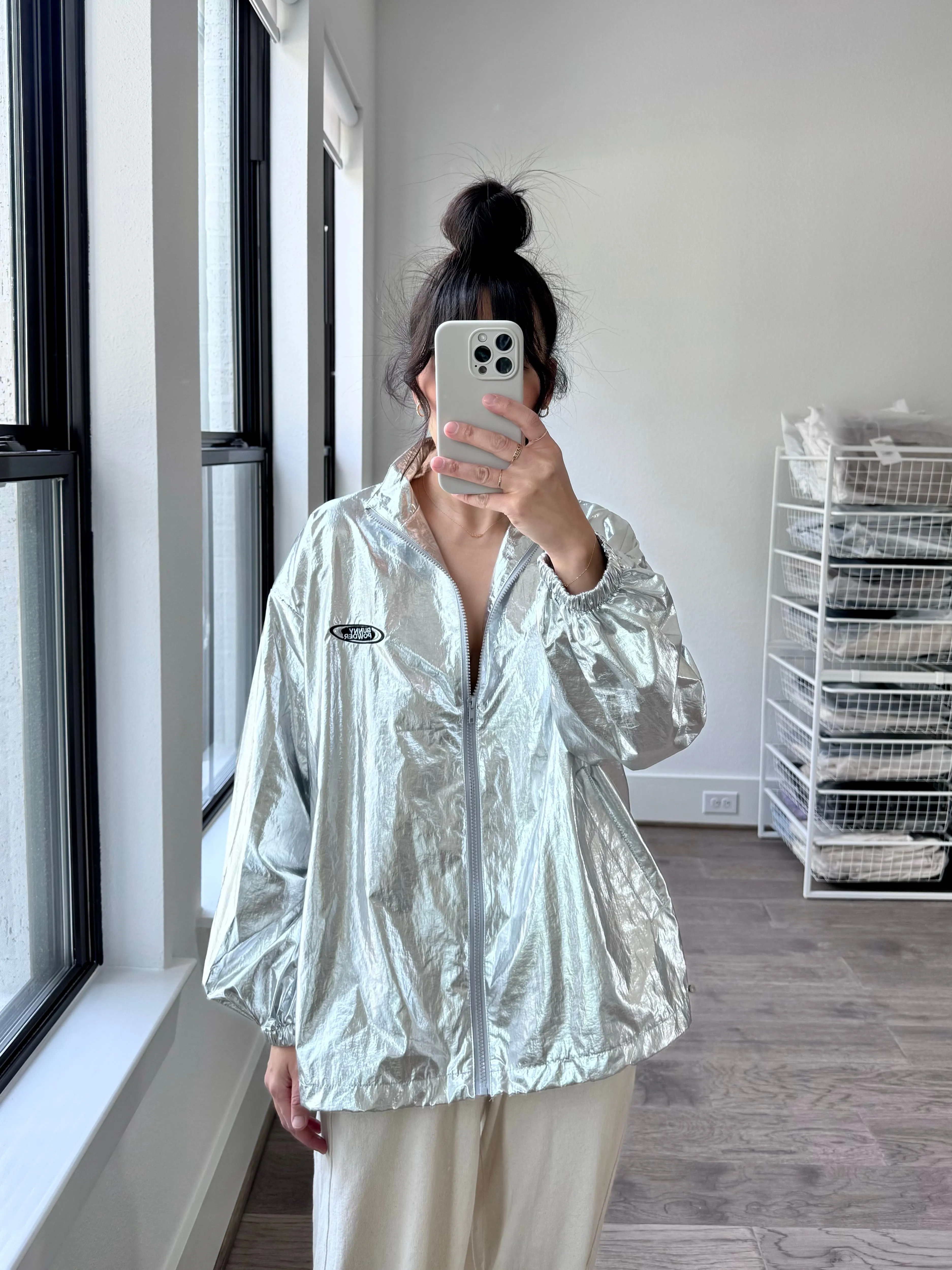Sadie Jacket, Silver