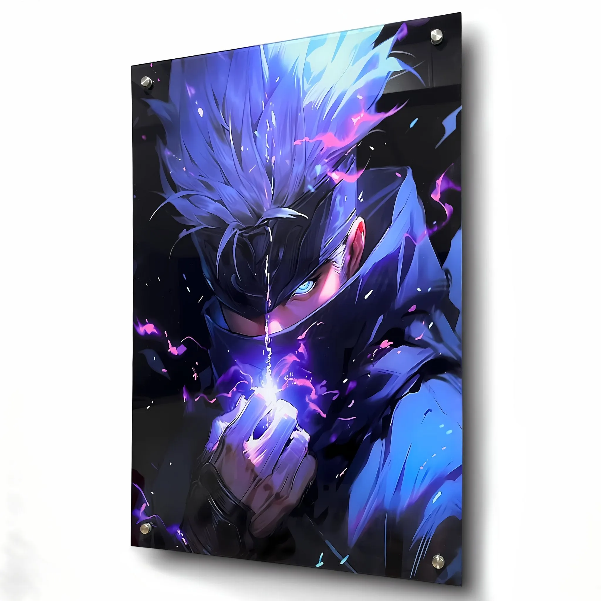 Satoru's Hollow Purple (Anime) Acrylic Wall Art