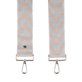 Strap Light Blue Chevron