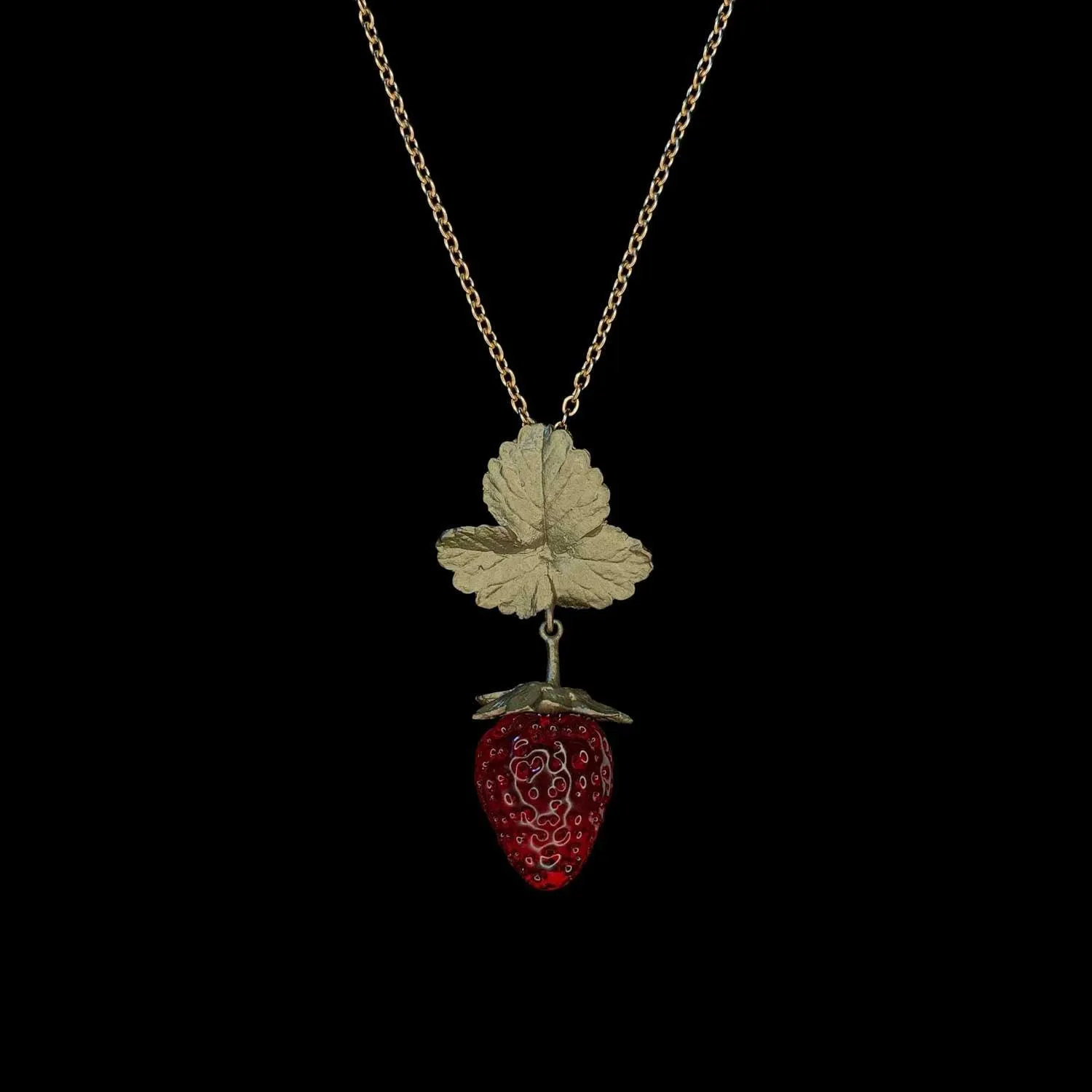 Strawberry Pendant - Large Berry