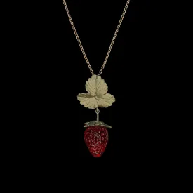 Strawberry Pendant - Large Berry