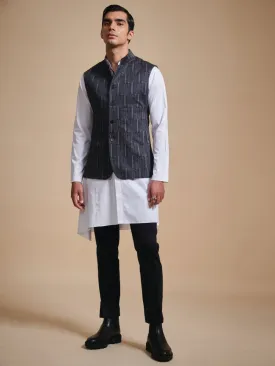 The Printed “U” Cut Waistcoat