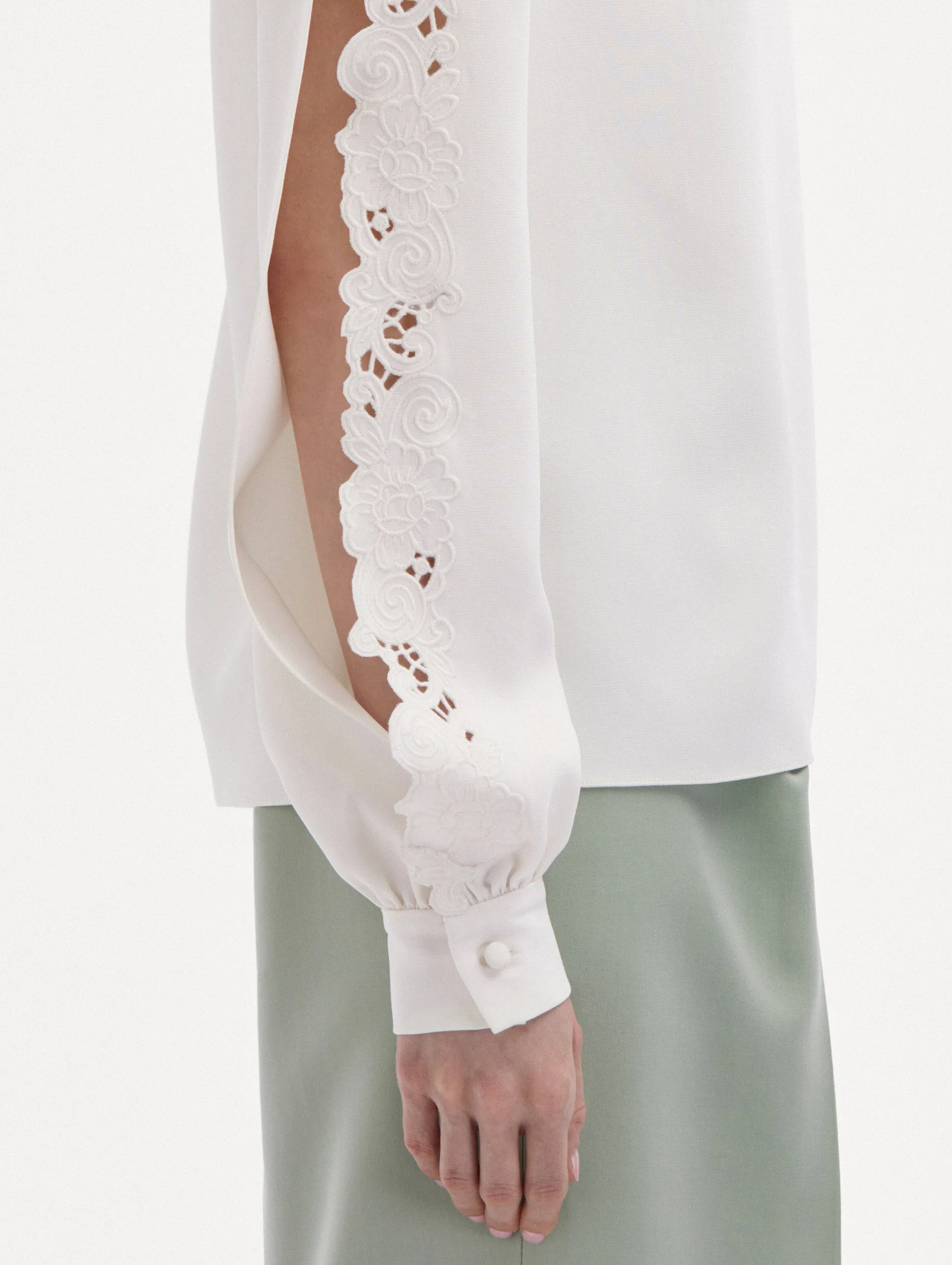 Threadwork Embroidered Blouse
