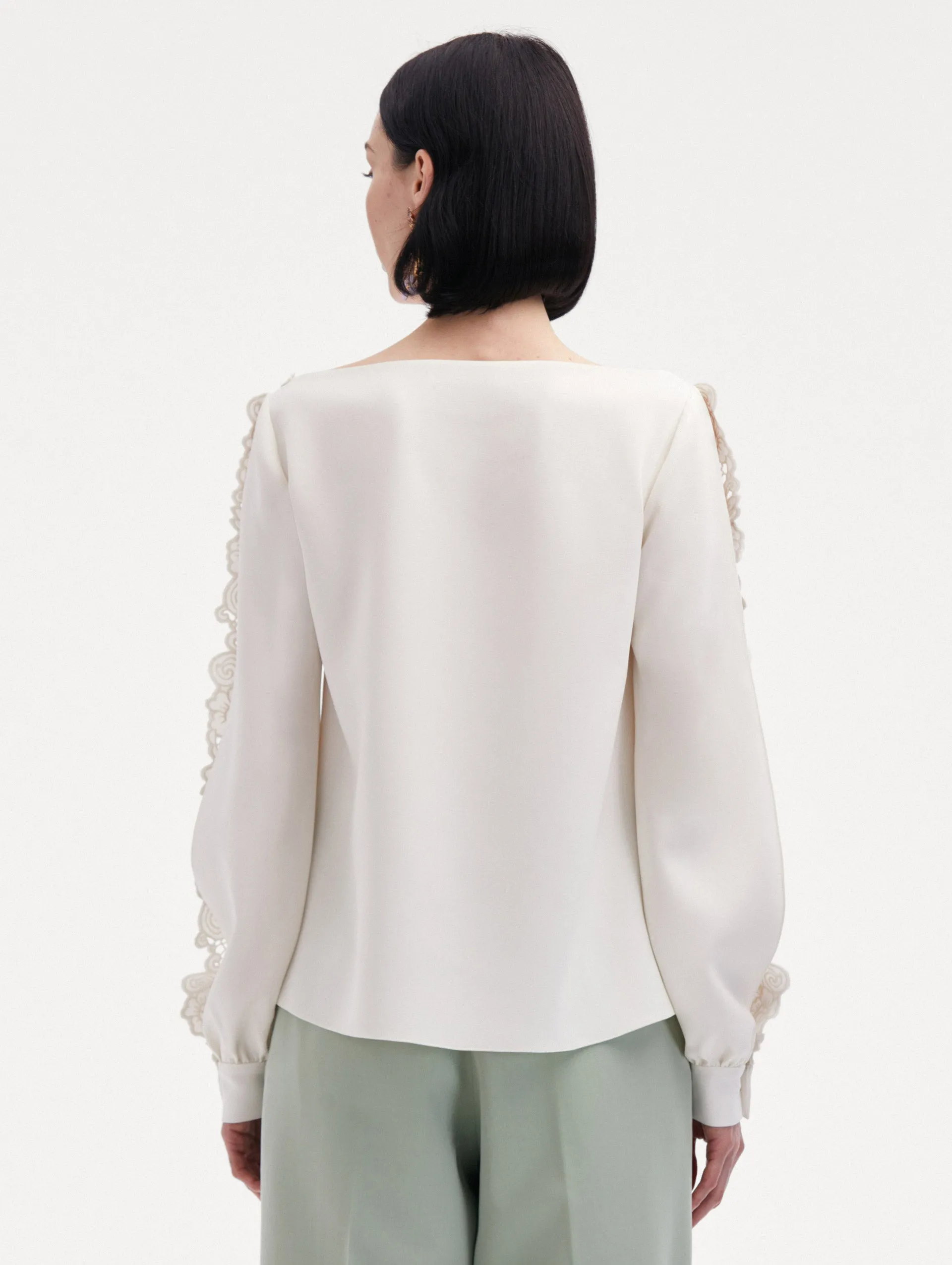 Threadwork Embroidered Blouse